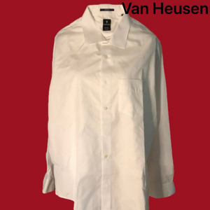 Van Heusen Best White (17 1/2”) slim fit shirt